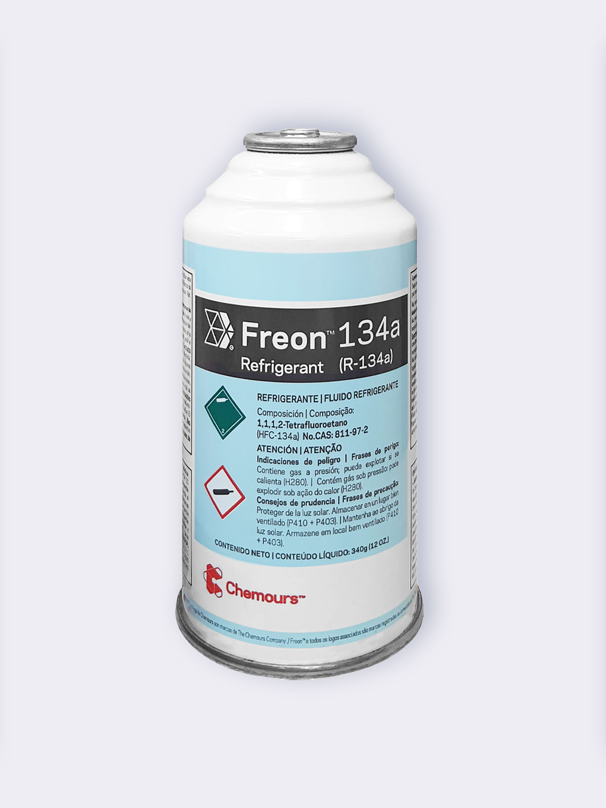 Gas refrigerante R-134 por 340g
