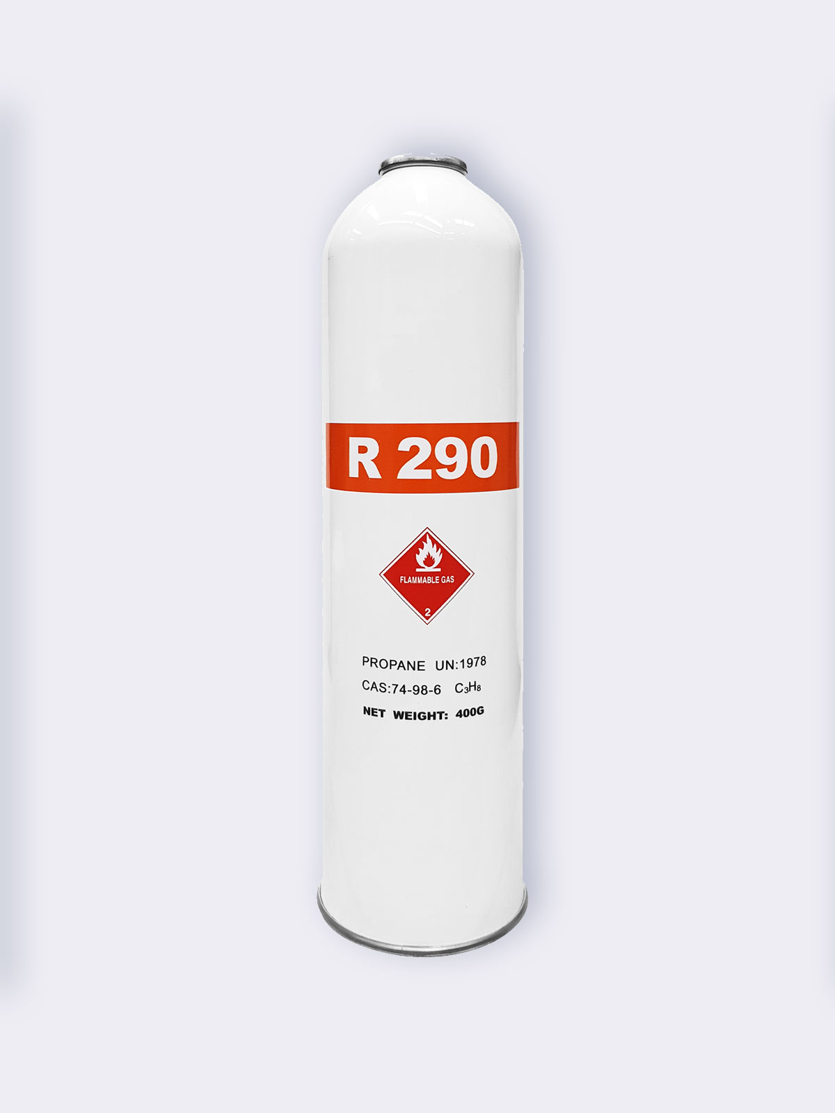Gas refrigerante R290 por 400